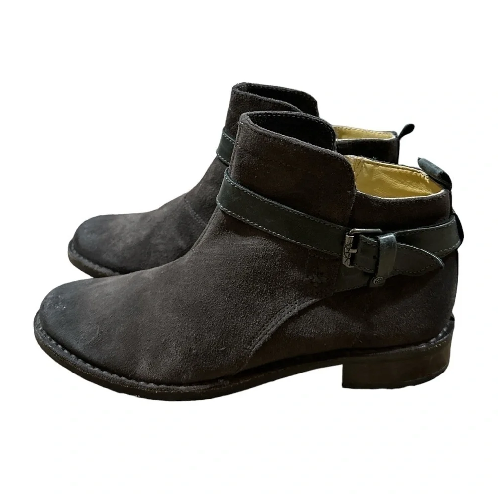 Like New - Bussola x Anthropologie Sevilla Ankle Booties - Coal - size 38